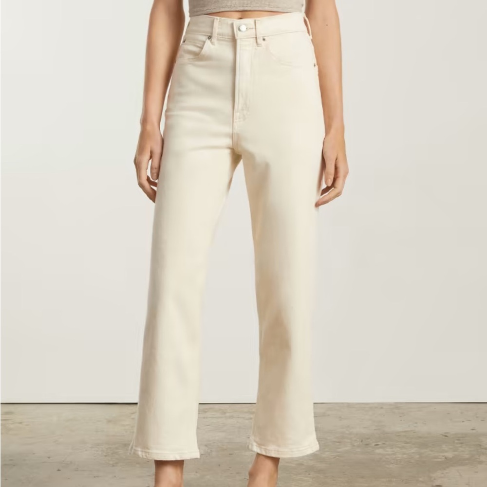 EVERLANE The Way-High Jean in Ecru
